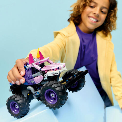 LEGO樂高機械組系列 Monster Jam Sparkle Smash 迴力車 42220