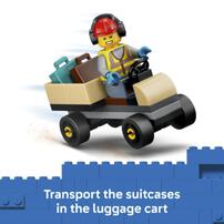LEGO樂高城市系列 噴射客機 60492