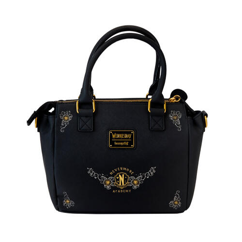 Loungefly NETFLIX星期三打字機斜孭袋