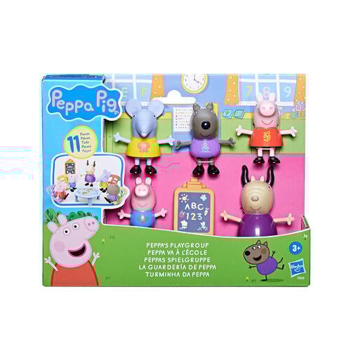 Peppa Pig Peppa House and Playgroup Bundle