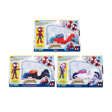 Spidey And His Amazing Friends Motorcycle Single Pack - Assorted