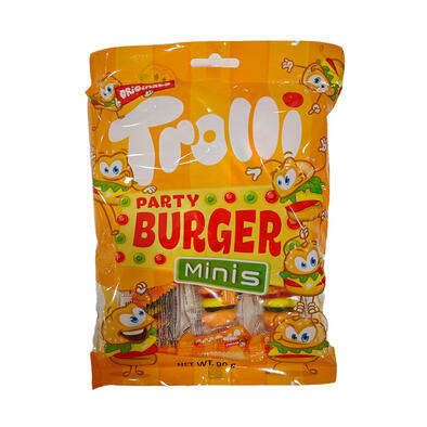 Trolli Mini Burger Bag 90G