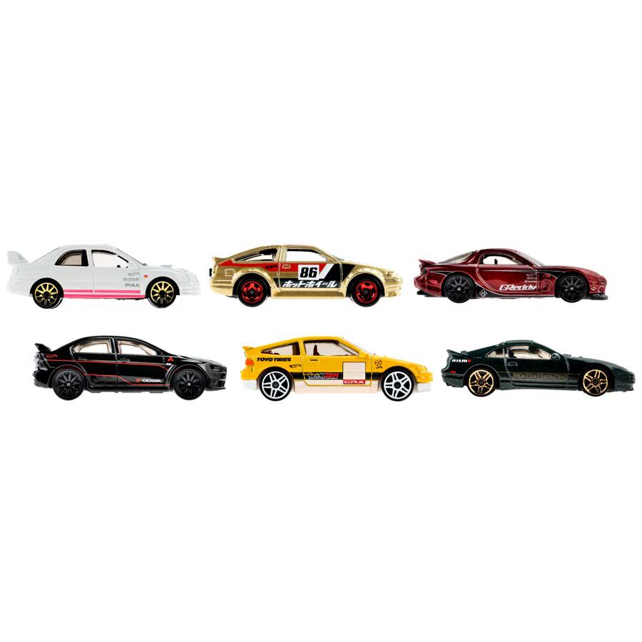Hot wheels 6 pack top