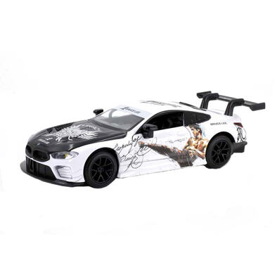 RMZ 1:32 BMW M8 Gte 2018 (Bruce Lee 50Th Anniversary Of Death -White Edition)