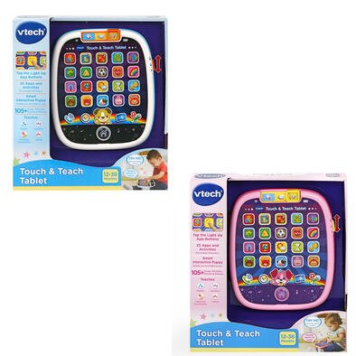 Vtech Touch & Teach Tablet - Assorted