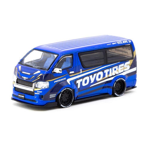 Tarmac Works 1/64 Toyota Hiace Widebody Toyo Tires - Hobby64