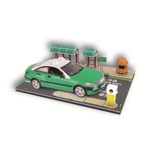 Playable Creation  2.4G Rc Taxi Green