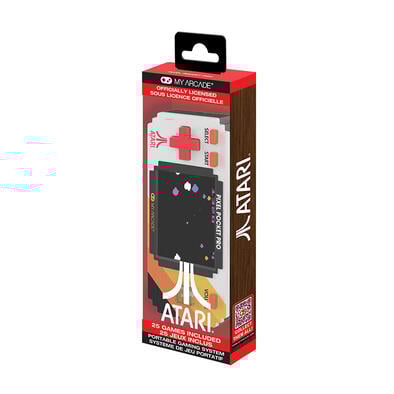 My Arcade Pixel Pocket Pro 像素掌上遊戲機專業版-雅達利