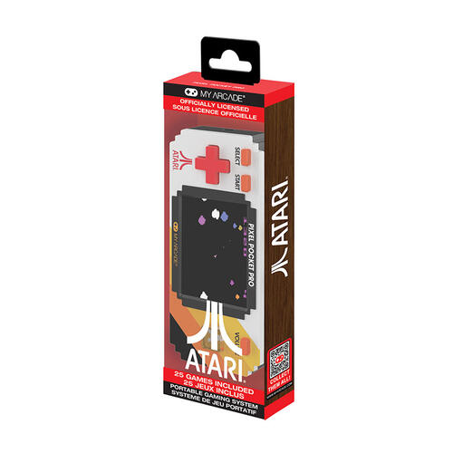 My Arcade Pixel Pocket Pro 像素掌上遊戲機專業版-雅達利
