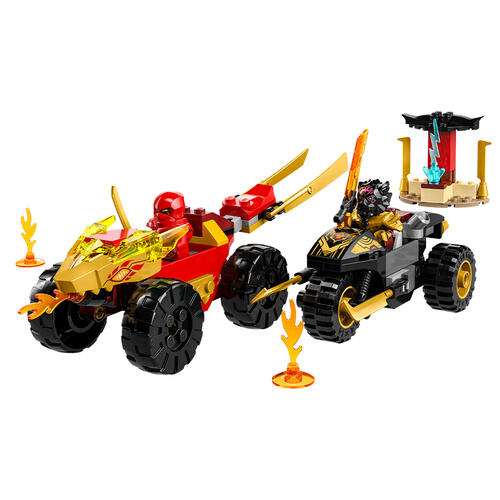 LEGO樂高幻影忍者系列 Kai 的戰車 和 Ras 的電單車之戰 71789