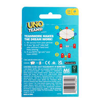 UNO Teams團隊戰 遊戲卡