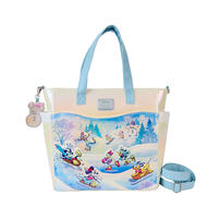 Loungefly 迪士尼米奇與好友冬日版兩用袋(背囊及斜孭袋)