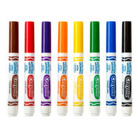 Crayola 8 Count Classic Broad Line Washable Marker