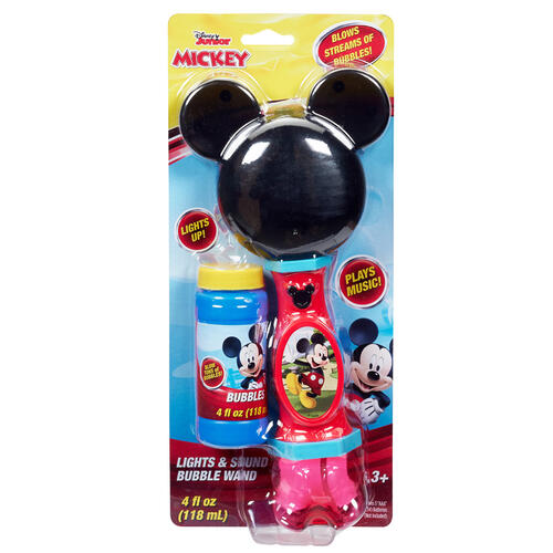 Disney Light & Sound Bubble Wand - Mickey