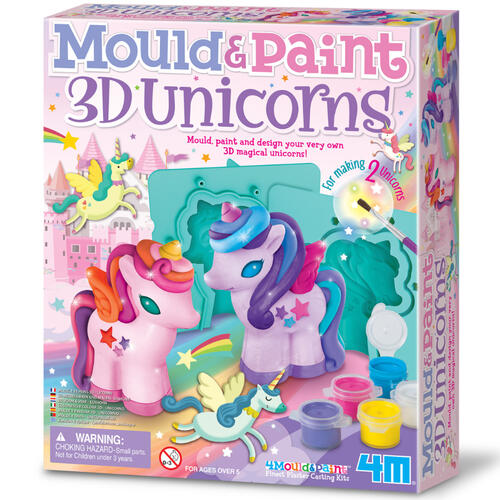 4M Mould & Paint 3D Unicorns