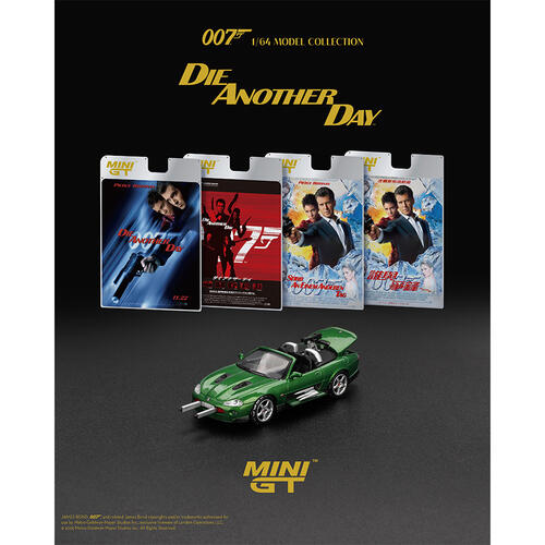 MINI GT Jaguar Xkr "Die Another Day"/ Traditional Chinese