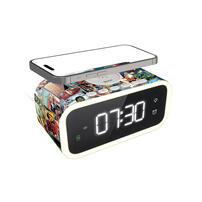 Xpower X Avengers All In 1 15W Wireless Charging Alarm Clock With Light