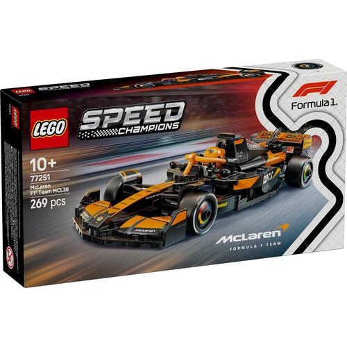 LEGO樂高超級賽車系列 McLaren F1 Team MCL38 Race Car 77251