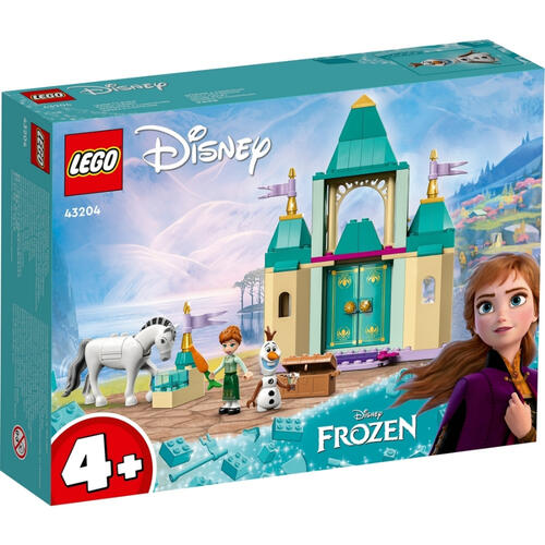 LEGO樂高迪士尼公主系列 Anna 和 Olaf 的城堡奇趣 43204