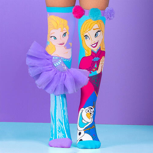 Madmia 艾莎與安娜公主襪子
