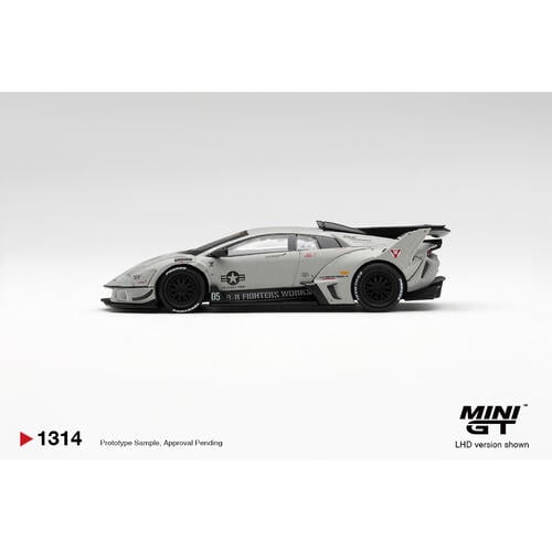 (網店預購) MINI GT Lamborghini LB-Silhouette WORKS MURCIELAGO GT Evo Fighter/ Blister Packaging (預計2026年11月發貨)