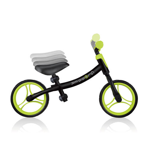 Globber高樂寶 Go Bike 幼兒平衡車 (黑色/綠色)