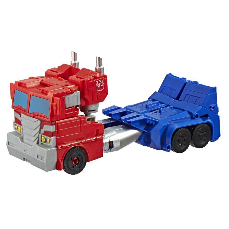 transformers toys cyberverse spark armor optimus prime action figure
