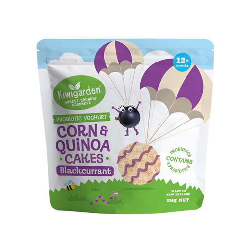 Kiwi Garden 天然黑加侖子藜麥粟米乳酪脆餅