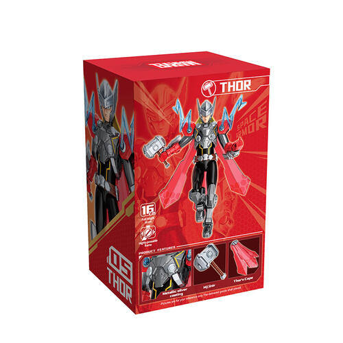 Qman Keepplay Marvel 雷神奇俠造型積木