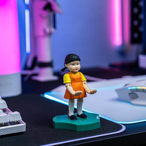 Netflix魷魚游戲英熙娃娃迷你手機支架