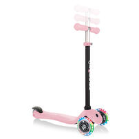 Globber Go•Up Sporty Lights Pastel Pink Toddler Scooter