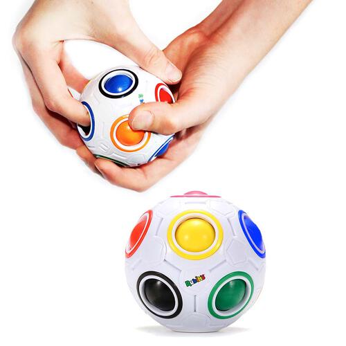 Rubik's扭計骰 魔方彩虹球