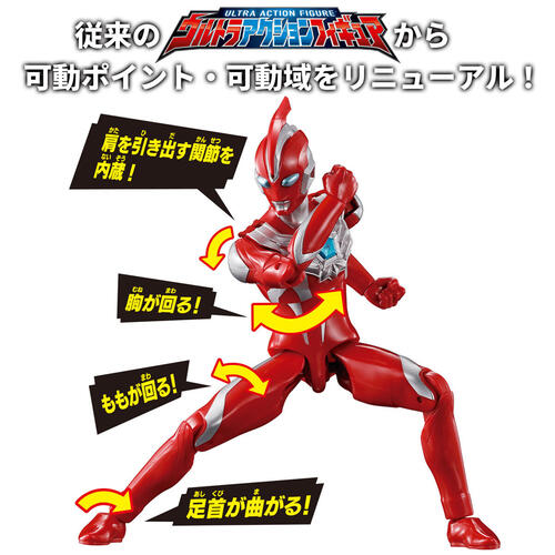Bandai Ultra Action Figure Ultraman Omega Armor Change Set