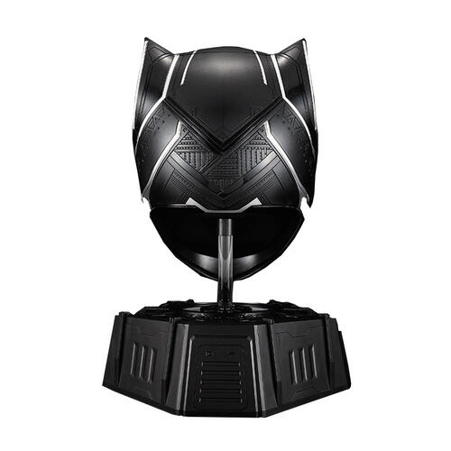Marvel 1:1 Collectible Black Panther Wearable Helmet With Bluetooth Speaker