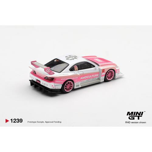 (Pre-order) MINI GT Nissan Silvia (S15) Lb-Super Silhouette Amoculture/ Blister Packaging (Expected September 2026)