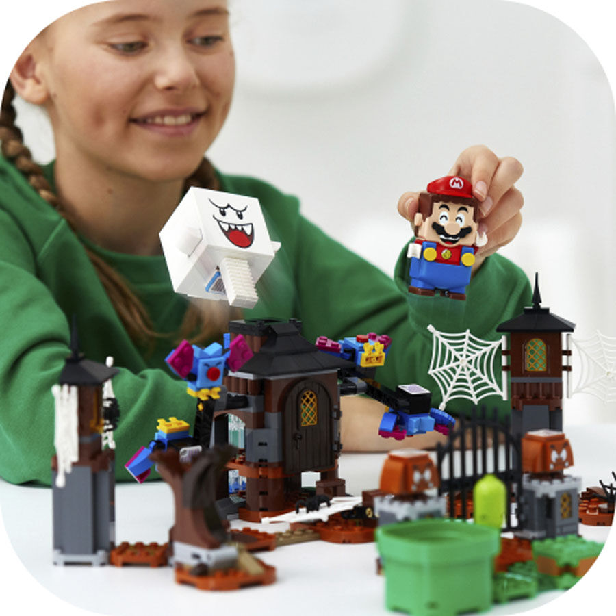 lego super mario king boo and the haunted yard 71377 expansion set