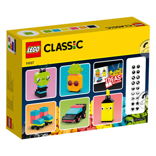 LEGO樂高經典系列 創意顆粒 - 螢光系列11027
