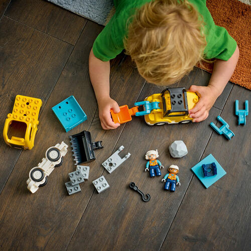 LEGO樂高得寶系列 3 合 1 工程車 10475