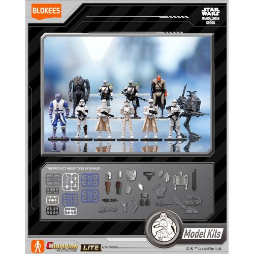 Blokees Star Wars Cc Lite 01 Mandalorian and Grogu - Blind Box (1 Pc)