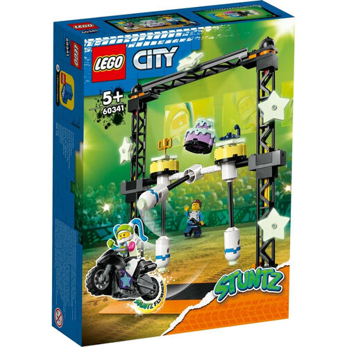 LEGO樂高城市系列 重擊特技挑戰 60341