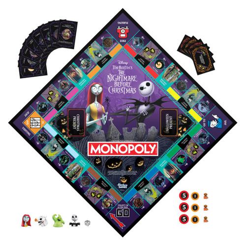 Monopoly Disney Tim Burton's the Nightmare Before Christmas