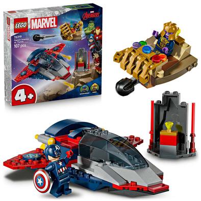 LEGO樂高漫威超級英雄系列 美國隊長大戰薩諾斯 76319