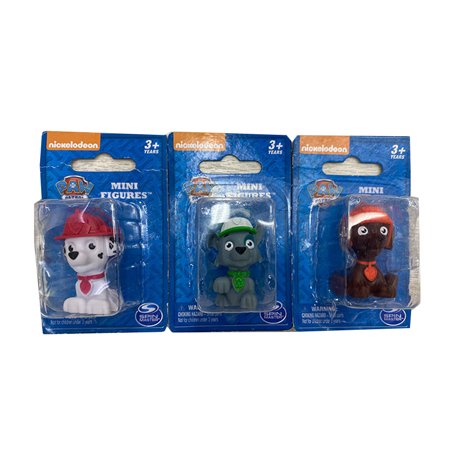 paw patrol mini figures