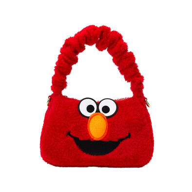 Loungefly 芝麻街Elmo毛公仔斜孭袋