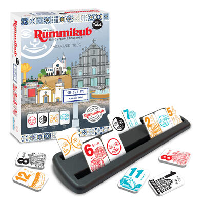 Rummikub魔力橋 數字牌遊戲 澳門扭轉百變硬咭版