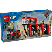 LEGO City Fire Station with Fire Truck 60414