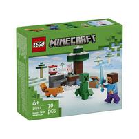 LEGO樂高創世神系列 史提夫的針葉林地大冒險 21583