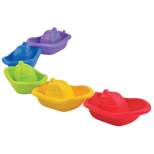 playpop 5件套浴室堆疊船