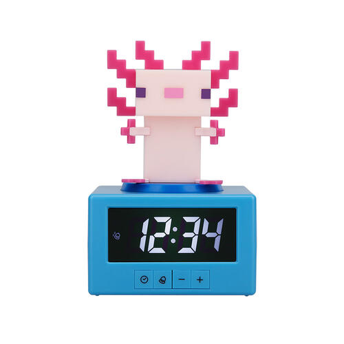 Paladone Minecraft Axolotl Icon Alarm Clock