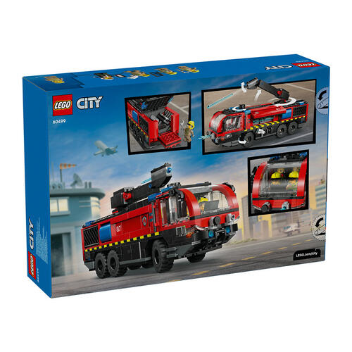 LEGO樂高城市系列 機場消防車 60499